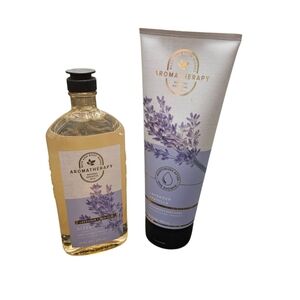 Bath & Body Works Aromatherapy Lavender Vanilla Bath Duo